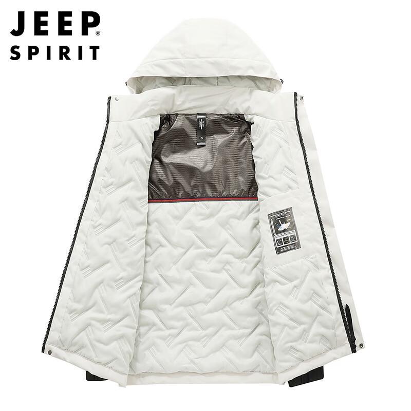 JEEP SPIRIT Unisex Fall/Winter Padded Outdoor Jacket