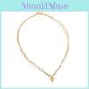 Stylish Heart Pendant Necklace With Beaded Chain Trendy Gold Fashion Jewelry For Women