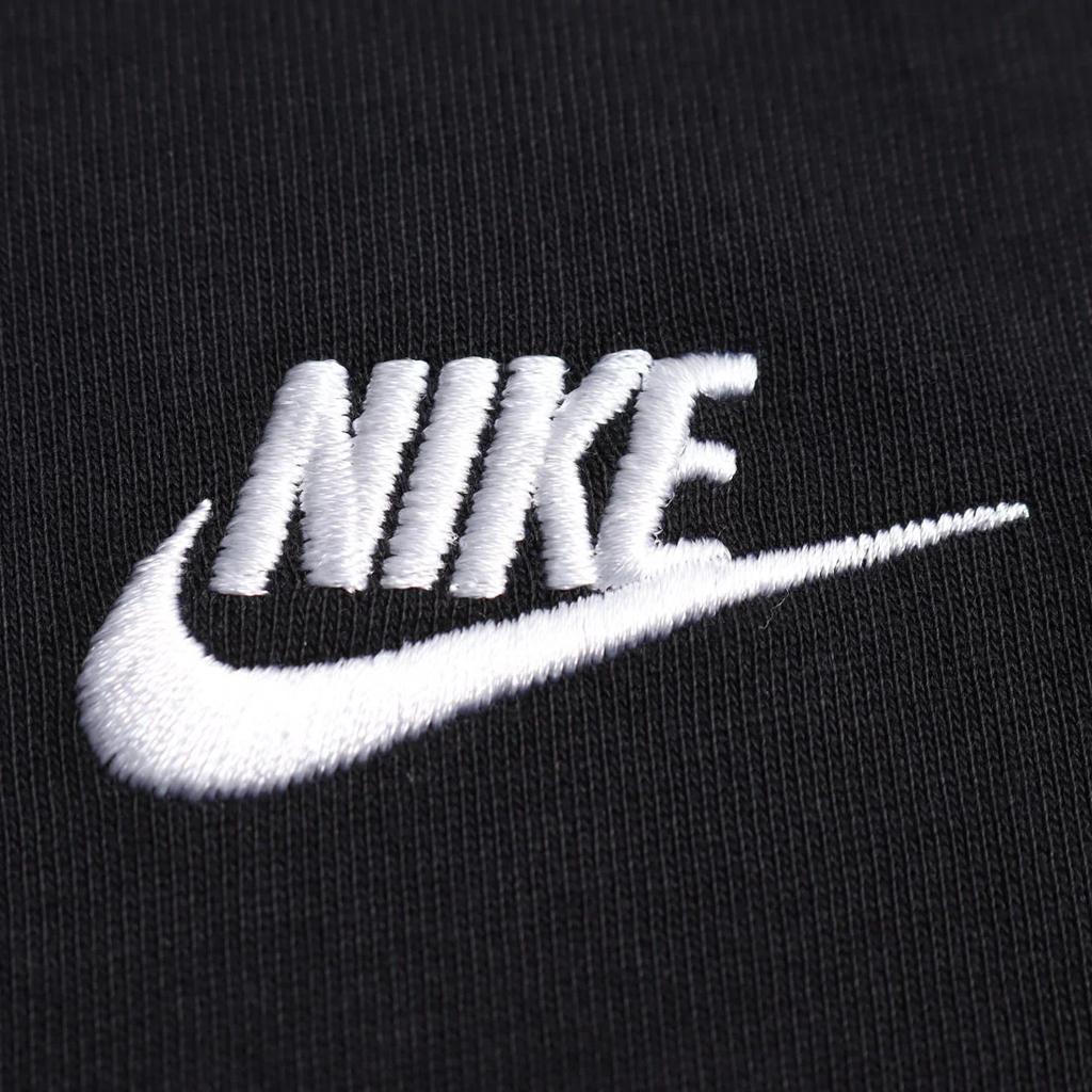 Nike Logo Hooded Pullover Long Sleeve Sweatshirt Men sweatshirt Black BV2750-010