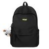 Korean version ins simple letter embroidery thread high-value student schoolbag junior high school high capacity double shoulder shoulder