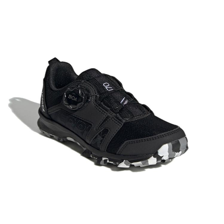 adidas Terrex Agravic Boa K Vintage Abriebfest Niedrig geschnitten Kinder Laufschuhe Schwarz Kinder EF3635