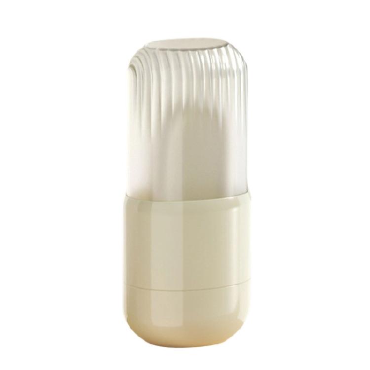 

Detachable Cleaning Brush Soap Container Travel Sized Storage Box With Lid For Toiletries Shower Organization бежевий