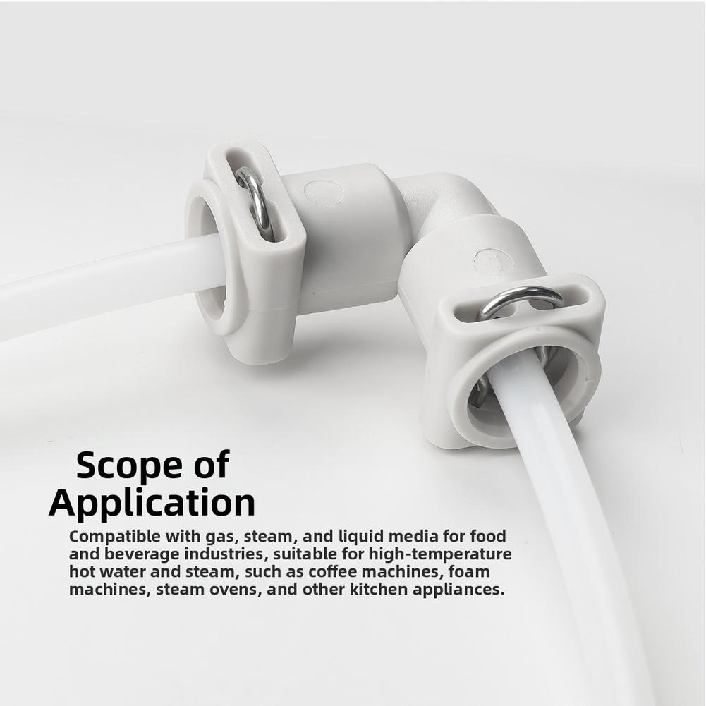 90-degree Angle Design Coffee Machine Connector Water Line Fitting