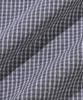 AGOD Open Collar Check Half Shirt [Black]