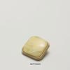 5Pcs Xiaoxiang Celebrity Style Square Button Imitation Jade Metal Button Fur Coat Wool Clothes Coat Decorative Button
