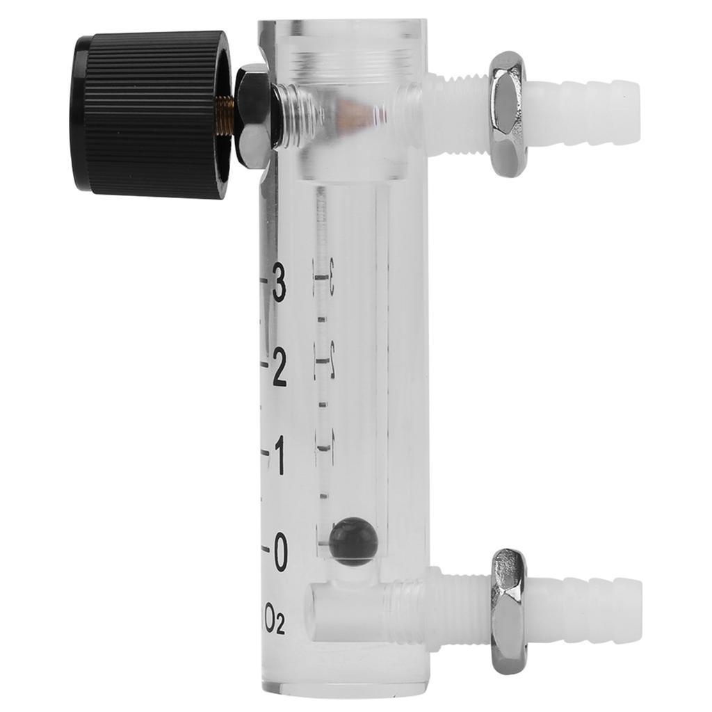 LZQ 2 Flowmeter 0 3LPM Flow Meter with Control Valve for Oxygen Air Gas
