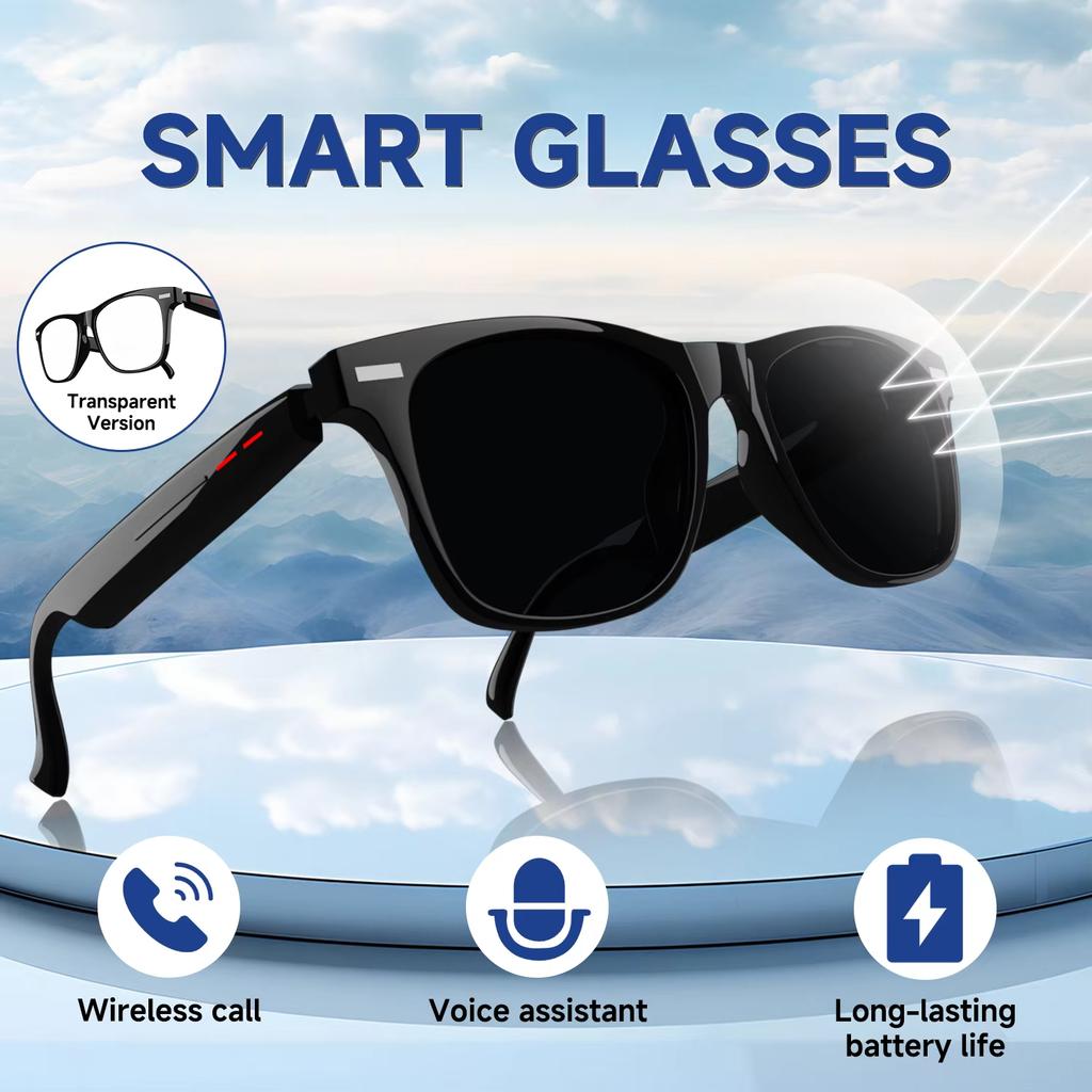 New Smart Wireless Bluetooth Glasses TWS Listen to music and answer phone calls Men Women Fashion Sunglasses Eyeglasses