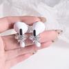 1Pair Butterfly Headphone  Buckle Diy Zircon Headphone Decoration Clip Removeable Easy To Install Earbud Accessories