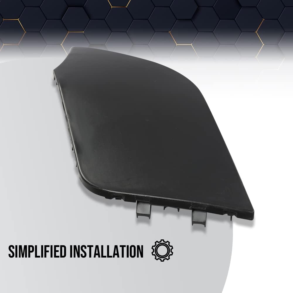 PIT66 Front Bumper Tow Hook Cover Compatible with 2017 2018 2019 2020 Nissan Rogue 622A0-6FL0H
