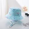 Children's Sun Protection Sun Hat Summer Baby Fisherman Hat Infant Hat Spring and Autumn Thin Bucket Hat for Boys and Girls Summer