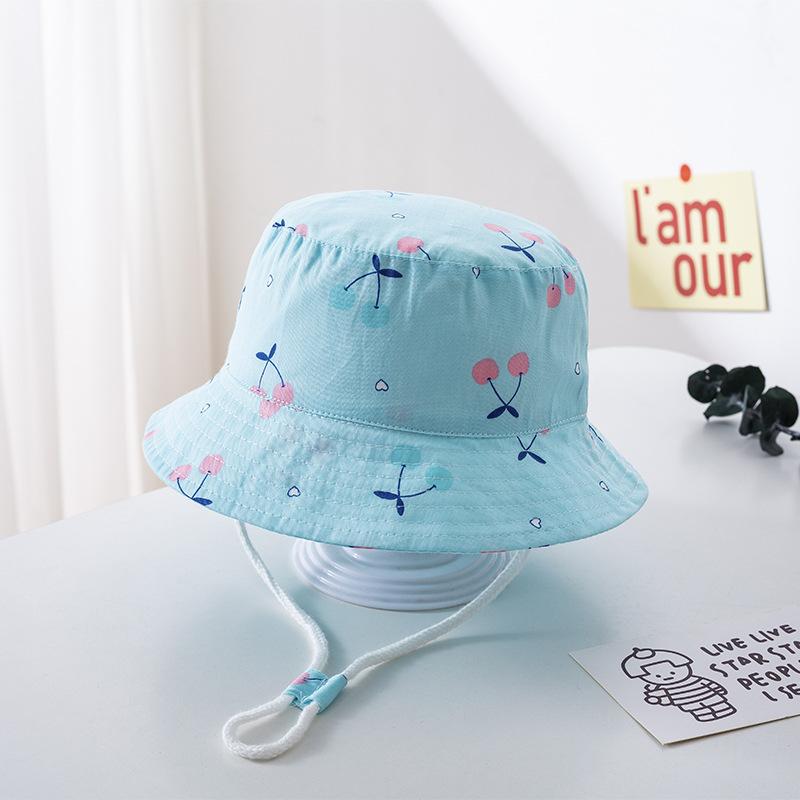 Children's Sun Protection Sun Hat Summer Baby Fisherman Hat Infant Hat Spring and Autumn Thin Bucket Hat for Boys and Girls Summer