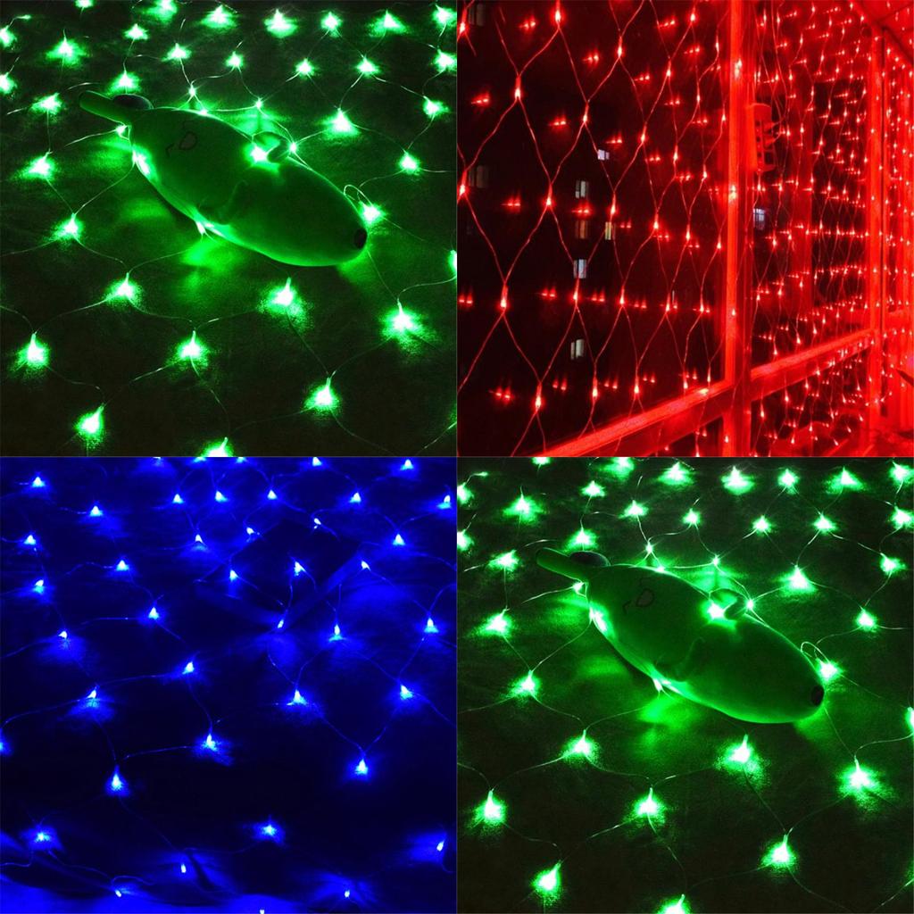 Bezaubernde Netz-Weihnachtsfeen-Lichterkette 200 LED für magische Feiertagsdekoration