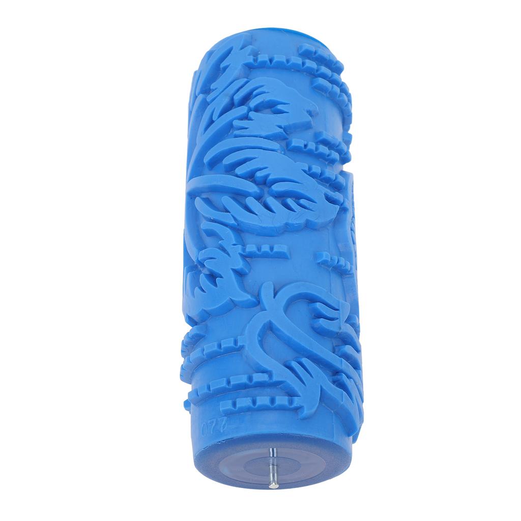 5in Pattern Paint Roller Decorative Texture Art Roller Wall Tools Soft Embossing Textured Rubber Roller for Clothes