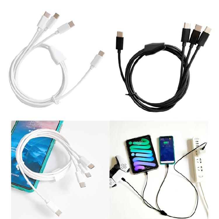 USB C Multi Charging Cable USB C Multi Cable 3 in 1 Charging Cord Adapter