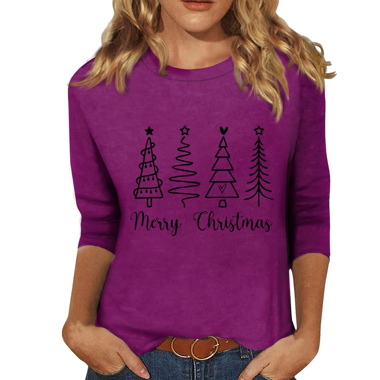 

Женская мода повседневная кофта с разрезом на рукаве 3/4 и принтом ко Дню святого Валентина с круглым вырезом XL