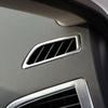 For Renault Koleos 2017-2025 For Samsung QM6 2017-2025 LHD Front AC Vent Cover Air Conditioner Outlet Sticker Trim Accessories