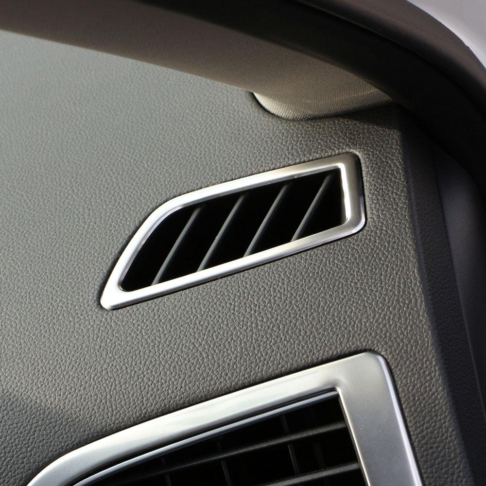 For Renault Koleos 2017-2025 For Samsung QM6 2017-2025 LHD Front AC Vent Cover Air Conditioner Outlet Sticker Trim Accessories