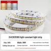 Self-Adhesive Low Voltage 24V LED Light Strip with 120, 180, or 240 Beads in Aluminum Groove, Double Row Design