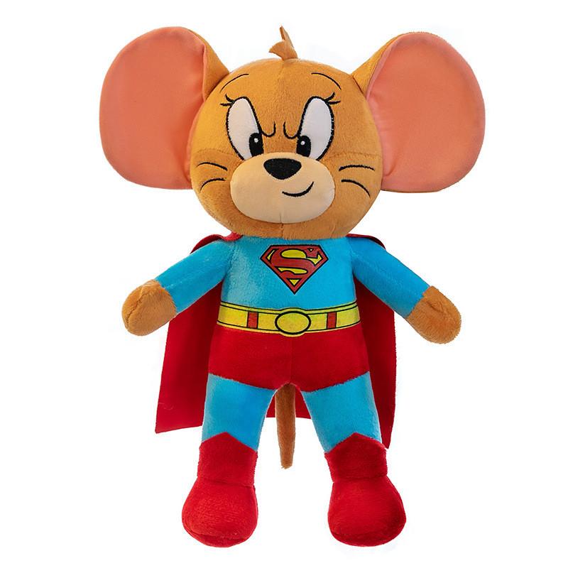 Tom Jerry Et Poupée Super-Héros Chat Souris Animaux en Peluche Pour la Décoration de la Chambre des Enfants
