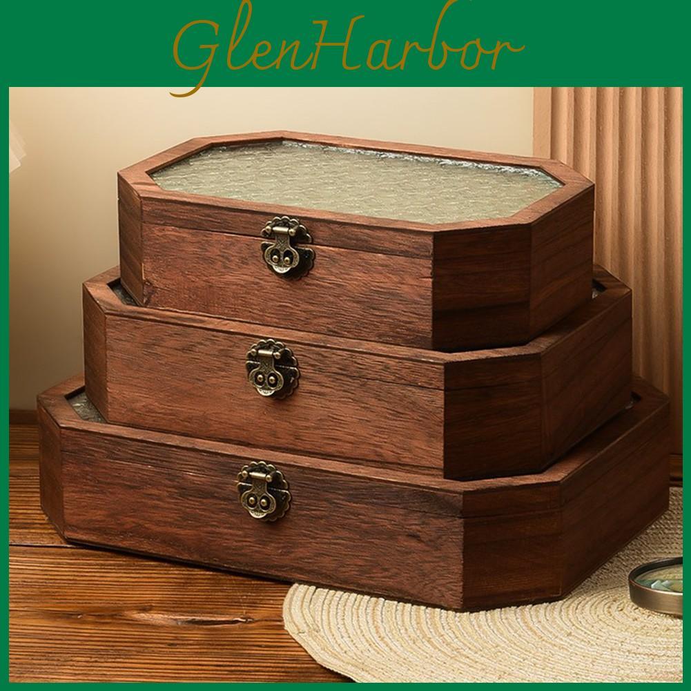 Decorative Solid Wood Box Organizer For Small Accessories And More
