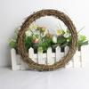 Natural Wooden Vine Wreath - Christmas DIY Decoration Ornament