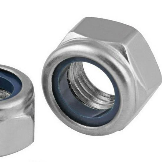 Hexagonal Self-locking Nylon Insert Nut M2-M20