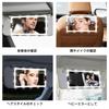 Car Sun Visor Mirror with Stepless Brightness 3 Lighting Rearview Car Vanity Easy Makeup Visor with and Light, Adjustment, Modes, Mirror, Mirror,