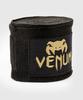 Venum Boxing Wraps - Black/Gold Bandages 2.5m