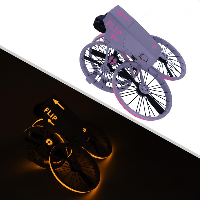For DJI Flip Drone Luminous Stickers Decoration Decals Skin Anti-Scratch Protective Film Night Safety Cool Flight Accessories