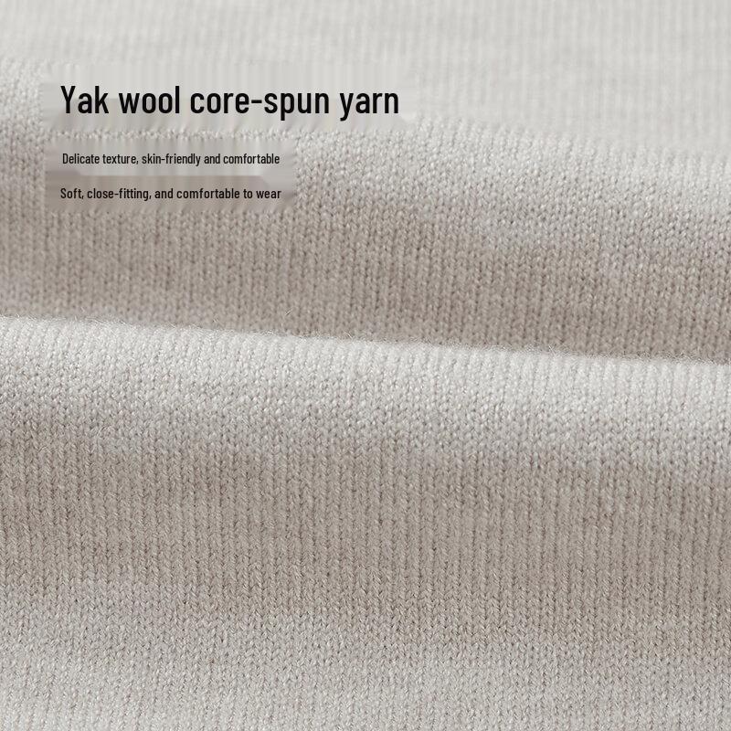 HLA Men's Chic Ageless Business Casual Long Sleeve Knit Sweater