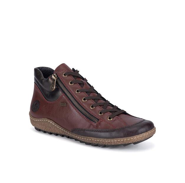 Ботильоны Rieker L7500-35 бордового цвета