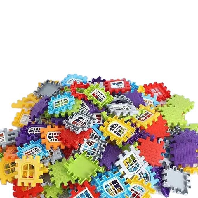 New Large House Building Blocks - DIY Educational Toy for Kids