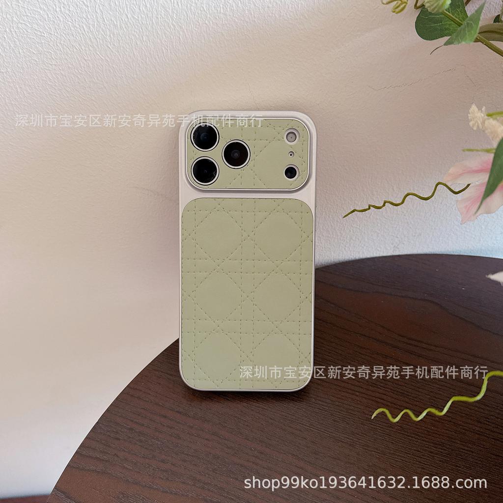 Rhombus Protective Case Is Suitable for iPhone17promax Anti-drop Apple Mobile Phone Case, Which Is Dedicated To iPhone17.