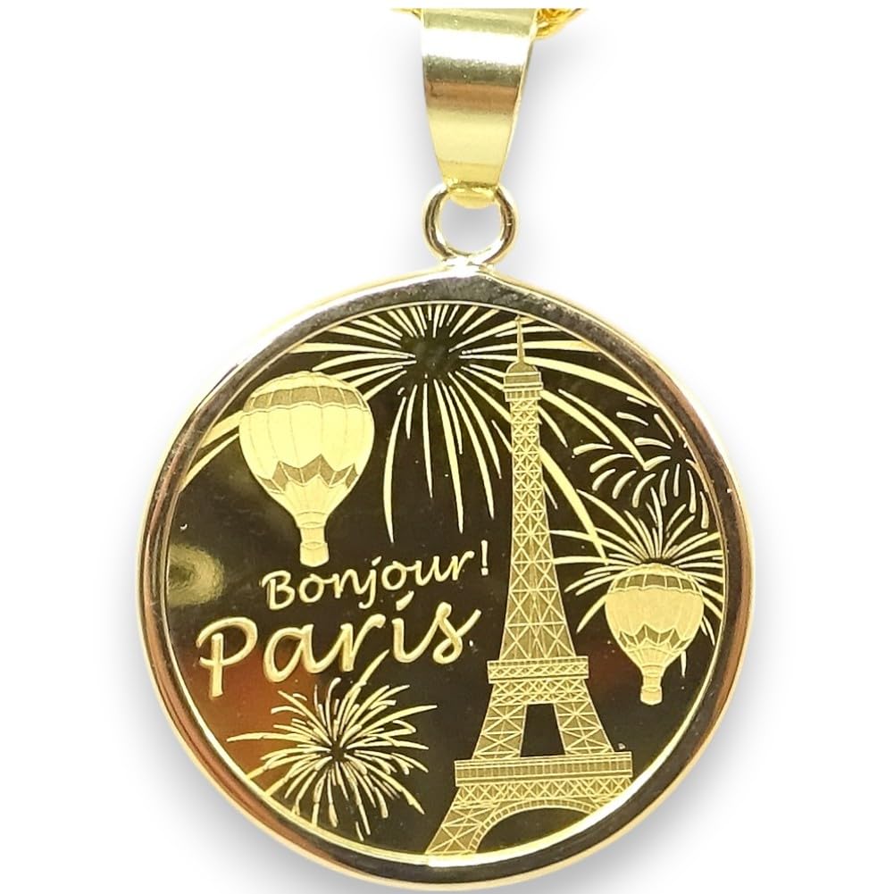 

and My Jewelry Coin Jewelry Pendant Eiffel Tower Swiss Made Fine Gold Limited to 1000 pieces 332690 [Your Box] / (2.0g, approx. 1/10oz) 999.9 / / золотий