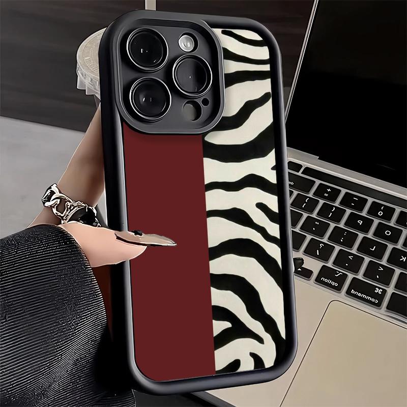 Phone Case for iPhone 17 Air 16E 15 16 Pro Max Leopard Print Trend Desgin Cover 14 Plus 13 12 Mini Soft Shell Silicone Fundas