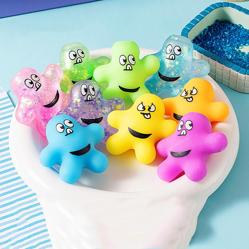 Multi-Colors Cute Starfish Antistress  Squishy Toys Stress Relief Balls Anxiety Release Sensory Fidget Toys For Office Classroom