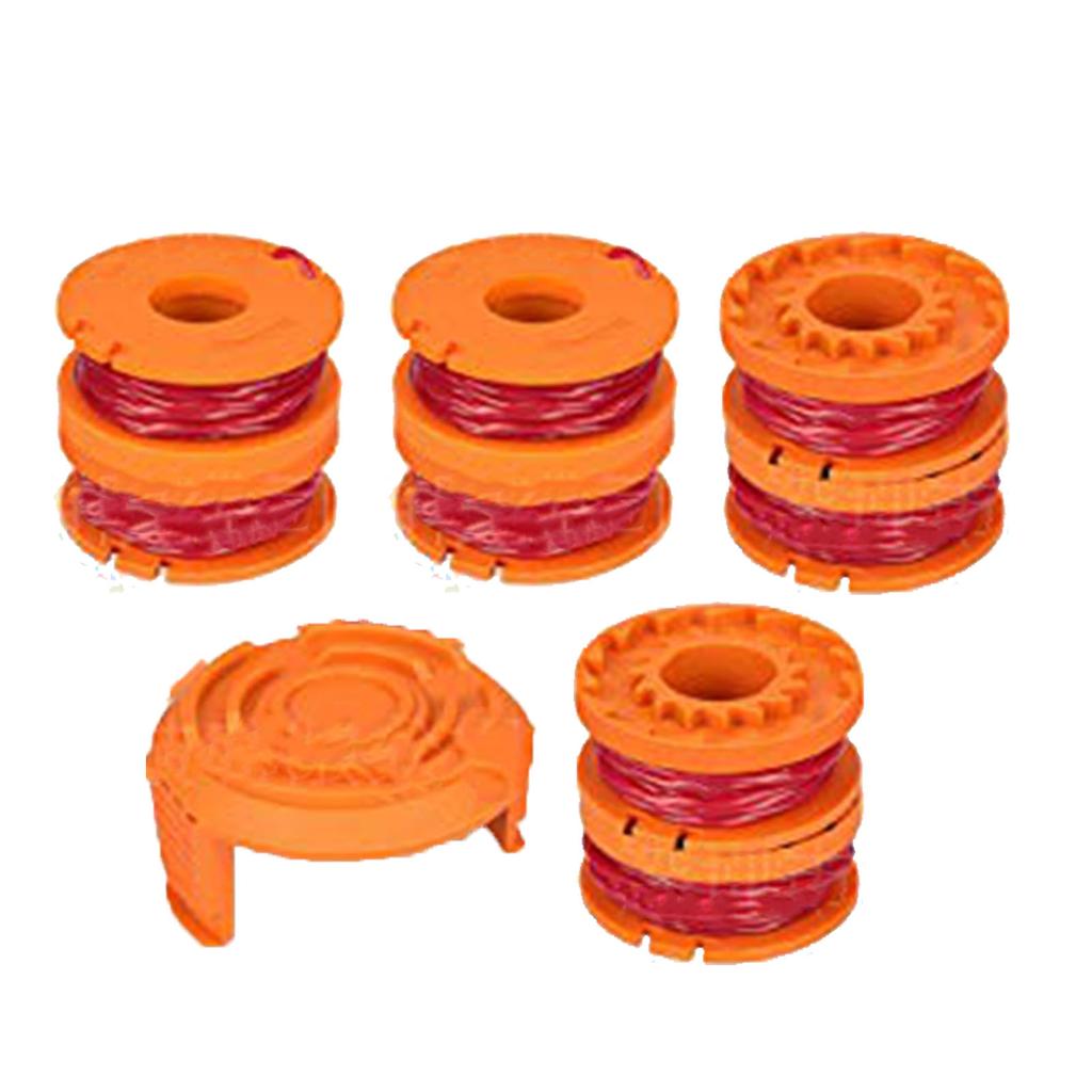 Replacement Spool and Line for String Trimmers Nylon Trimmer Spool Line Portable Practical Gardening Tool