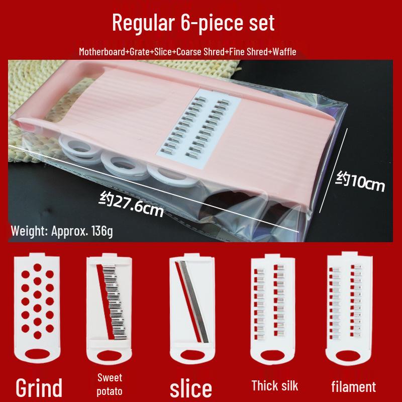 Multifunctional Stainless Steel Vegetable & Fruit Slicer with Grater