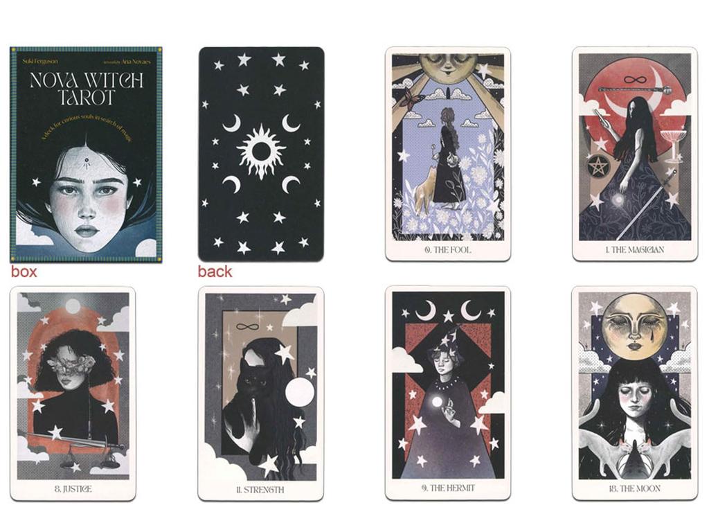 Nichiyu Marseille Tarot 78 Fortune Telling WITCH Your Own Magic Into the Tapestry of Your Cards, Cards, [Authentic] [NOVA TAROT] "Weave Life!"