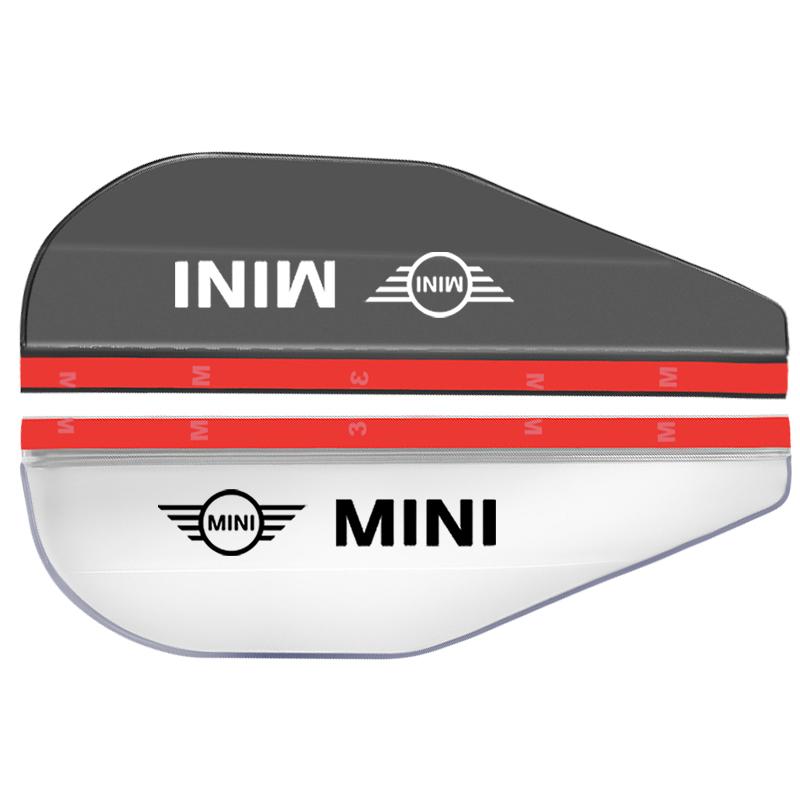 2 ks Kryt proti dešti bočního zrcátka zpětného pohledu do auta Sluneční clona Ochrana obočí Pro BMW Mini Cooper F54 F55 F56 R56 R60 SONE Roadster Clubman Kupé