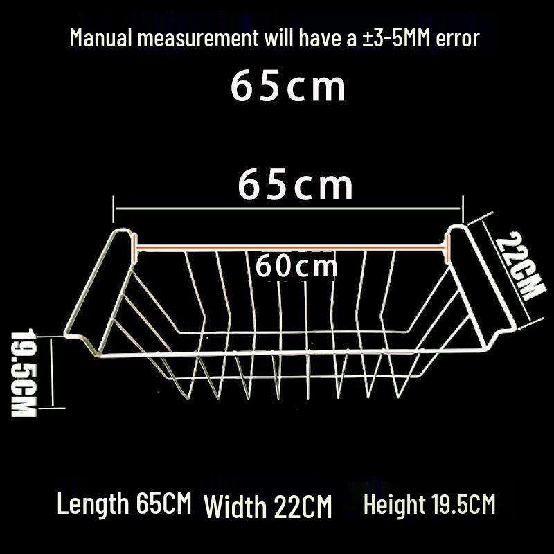 Refrigerator Storage Hanging Basket for Freezer and Dorm Organization