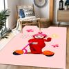 Teletubbies Scooter Adventure Themed Anti-Slip Rugs - Polyester Home Decor, Suitable for Bedrooms, Living Rooms, Doorways, Studios, and Decorations