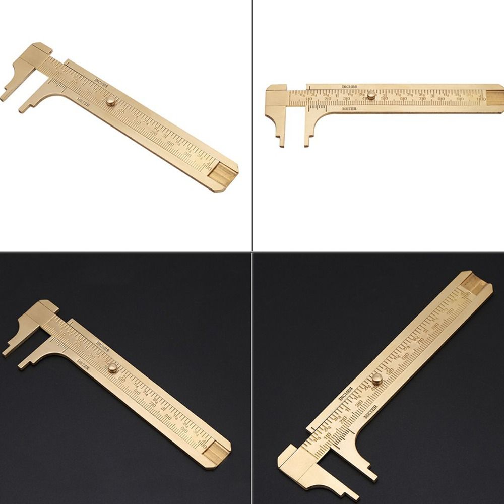 Double Scale Vernier Caliper 80mm / 100mm Pocket Pocket Caliper Measuring Tool for Measuring Jewellery, Gemstones, Beads