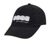 CHANCECHANCE CCCC EMBROIDEred NYLON CAP(BLACK)
