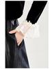 Französische Romantik Chic Spitze Kragen Stoffhemd - Herbst/Winter Stil
