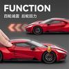 LLI6 2025 New Style 1:24 Simulated Ford GT alloy Diecast Model Sound & light Officially authorized toy car Kid Gifts collectibles