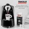 TRUCILLO Il Mio Espresso Classico - 10 Coffee Capsules (55g) | Medium Roast Italian Espresso | Nespresso® Original Line Compatible | Rich & Balance