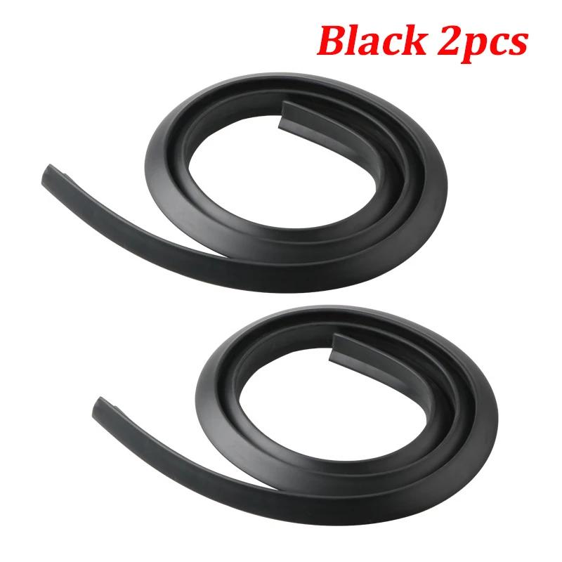 

Для расширителя крыла колеса крышка брови молдинг отделка протектор губа защита 2x 150 см автомобильный универсальный брызговик брызговик чёрный