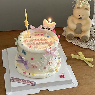 100 Colorful Ribbon Bow Ribbon Mini Ribbon Floral Bow Tie Diy Craft Scrapbook Decorative Sewing Accessories