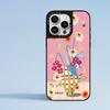 Flower Vase for Apple 15pro Mobile Phone Case for IPhone14 Protective Case 13promax Mirror Fashion Brand 12